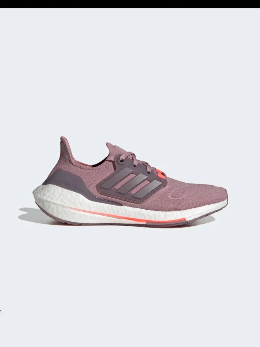 Adidas Ultraboost 22 women's sneakers - mauve with orange accents - Picture 6 of 6